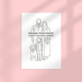 Load image into Gallery viewer, Line drawing - Your photo as a line drawing