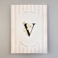 Afbeelding laden in Galerijviewer, Geboortebloem Monogram