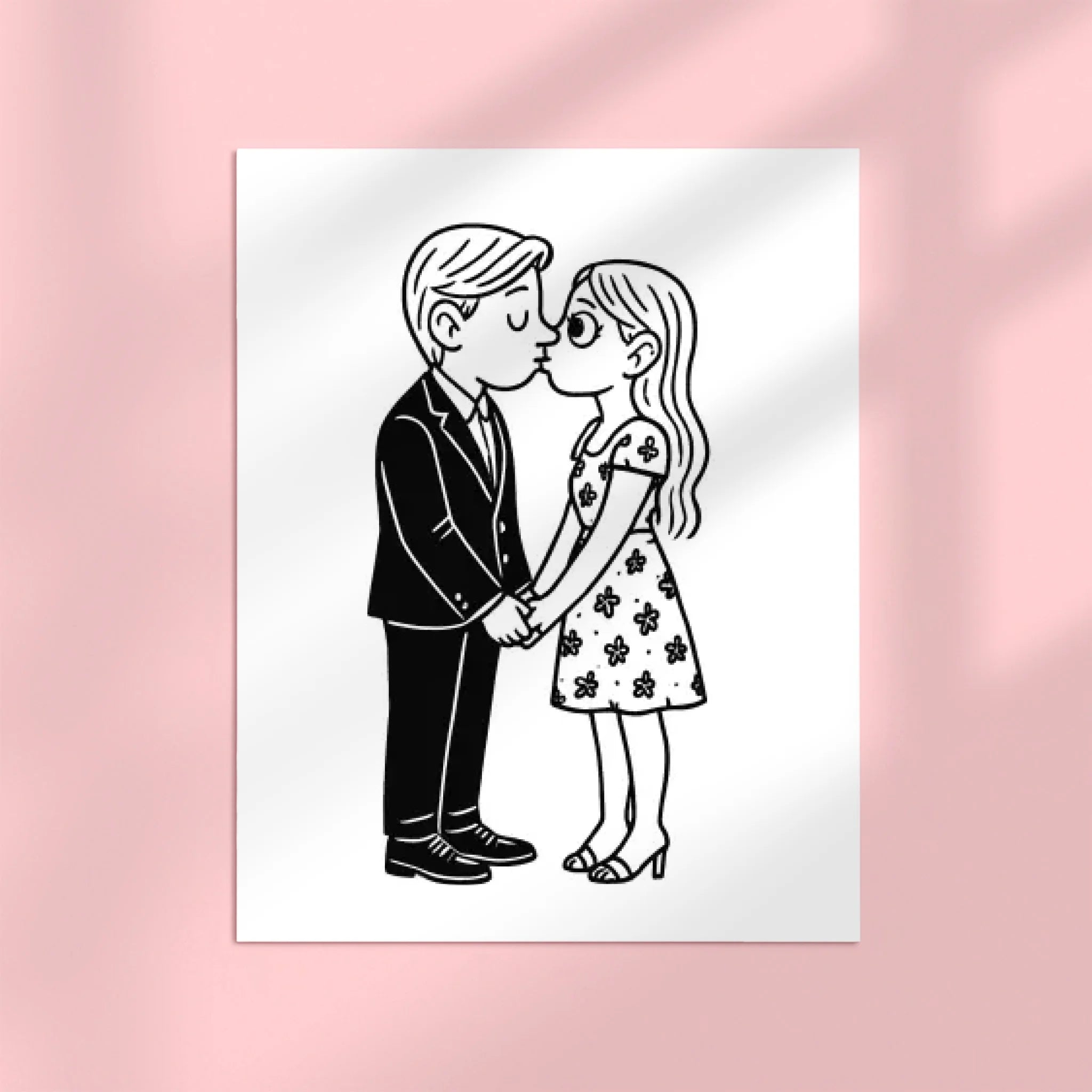 Comic drawing - Your photo as a comic style illustration