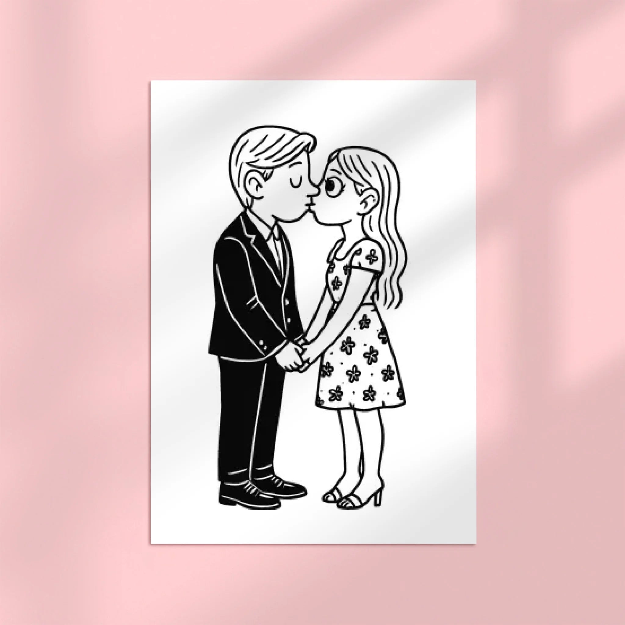 Comic drawing - Your photo as a comic style illustration