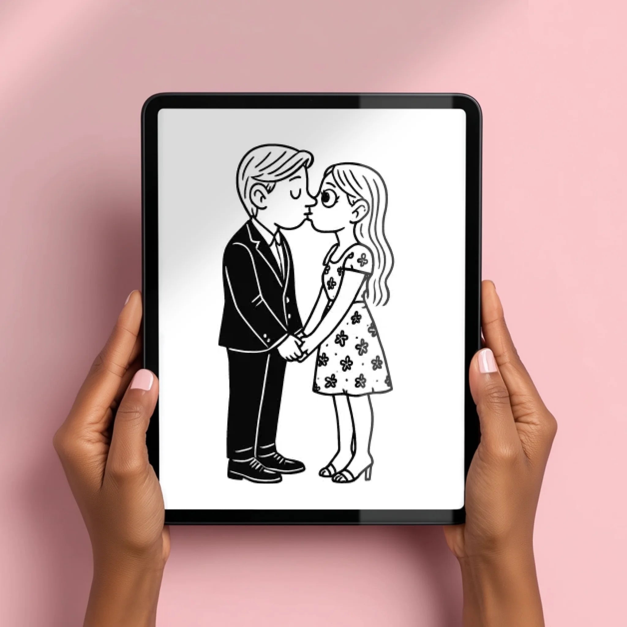 Comic drawing - Your photo as a comic style illustration