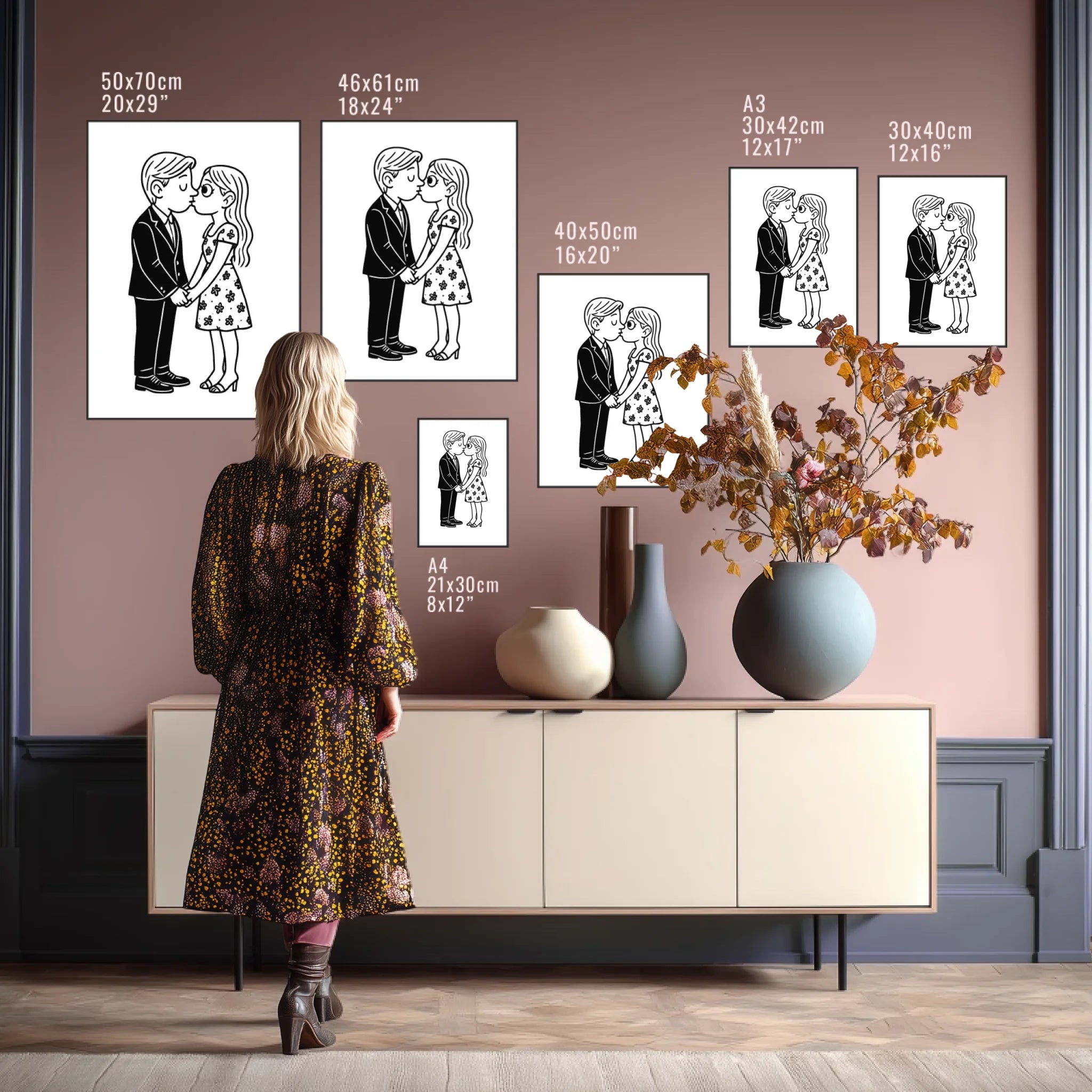 Comic drawing - Your photo as a comic style illustration