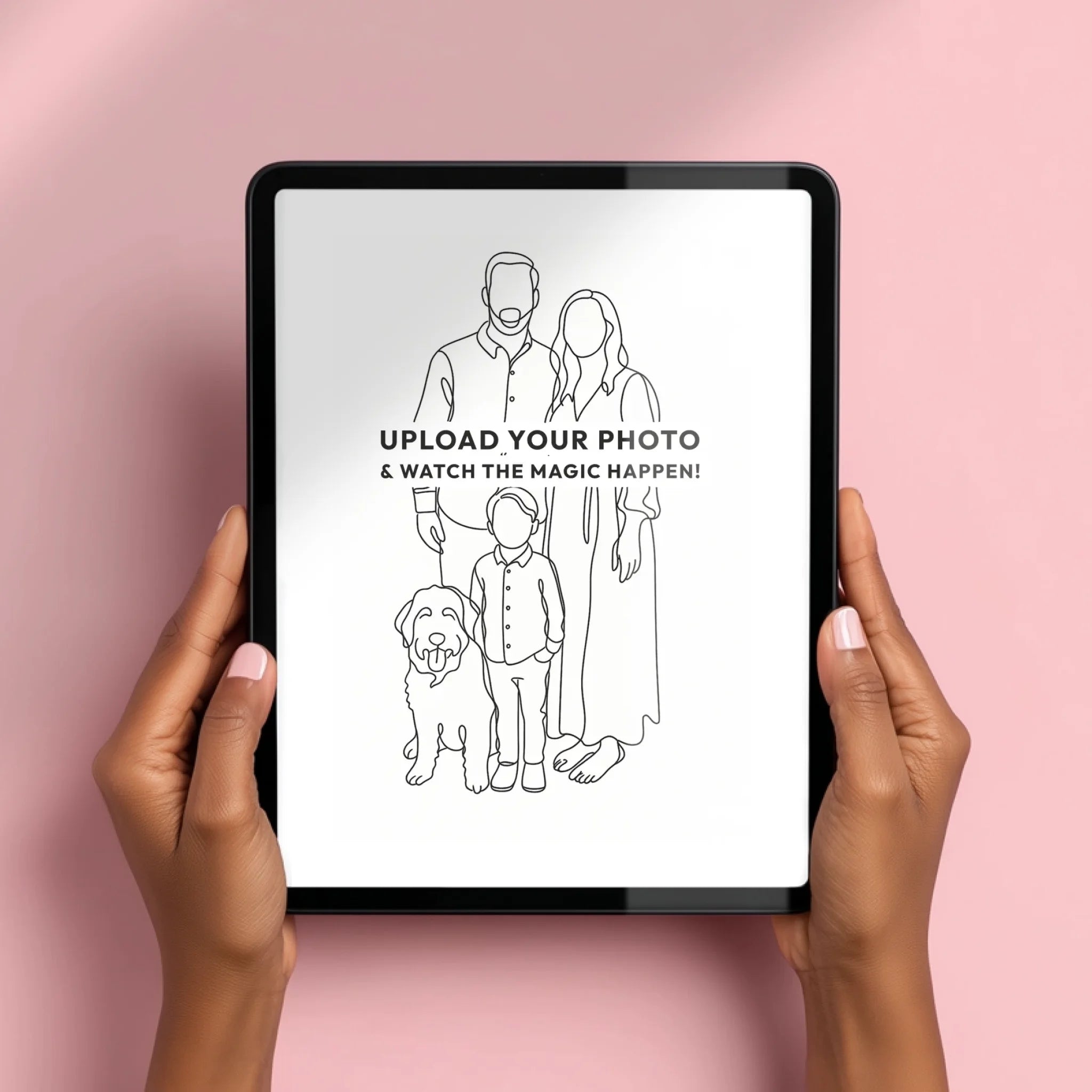 Line drawing - Your photo as a line drawing