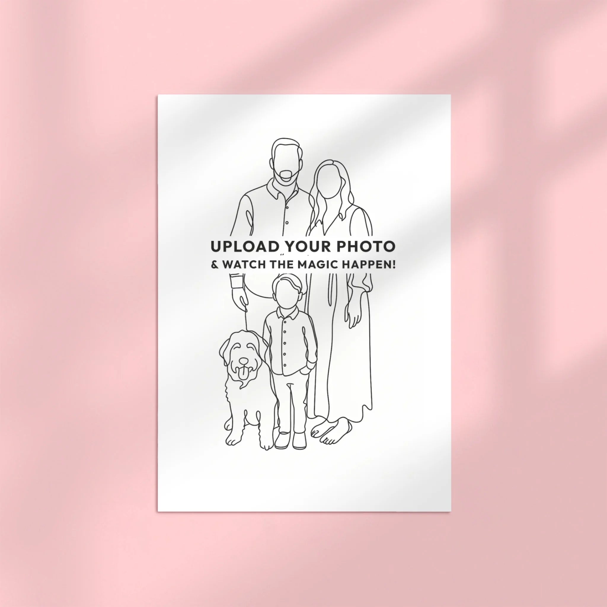 Line drawing - Your photo as a line drawing