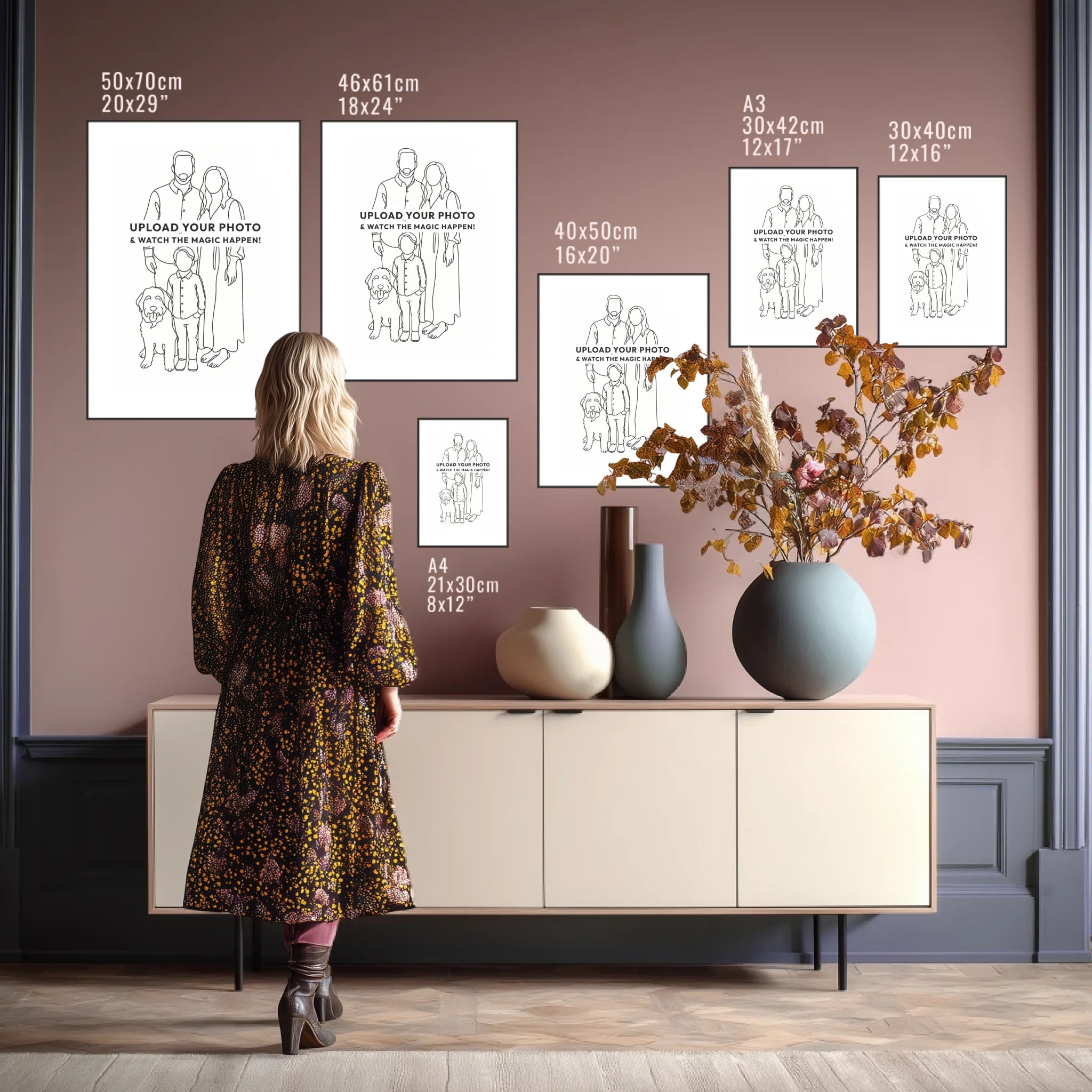 Line drawing - Your photo as a line drawing