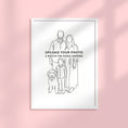 Load image into Gallery viewer, Line drawing - Your photo as a line drawing
