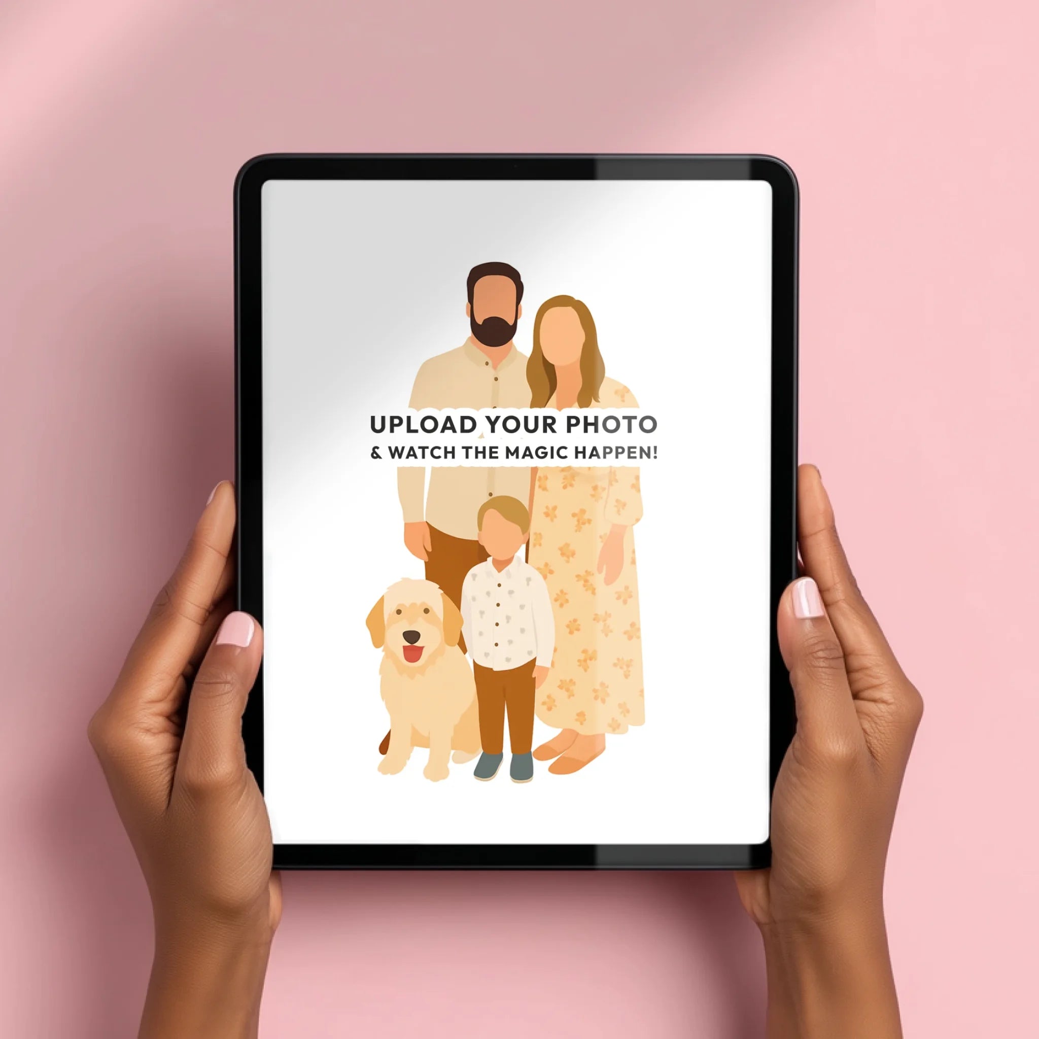 Minimal artwork - Your photo as a minimal illustration