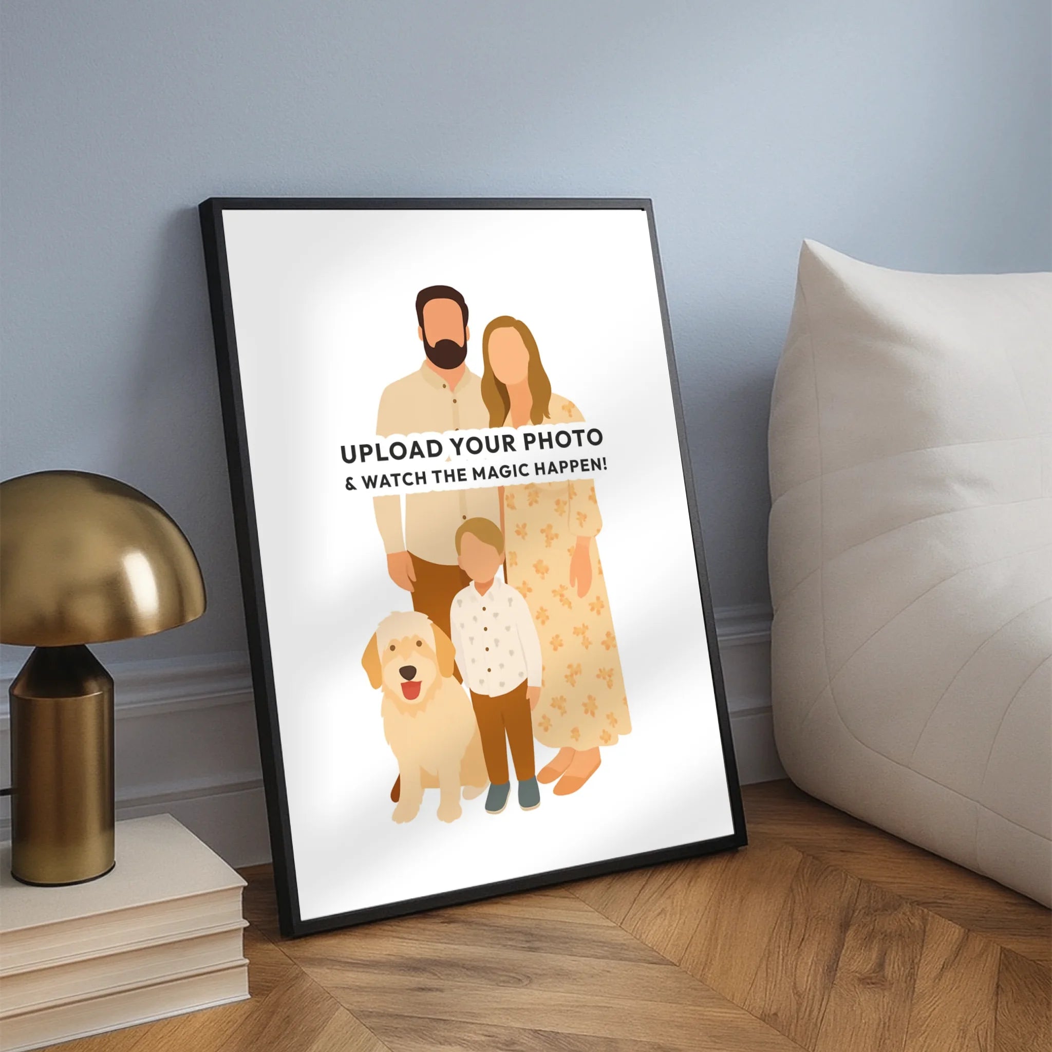 Minimal artwork - Your photo as a minimal illustration