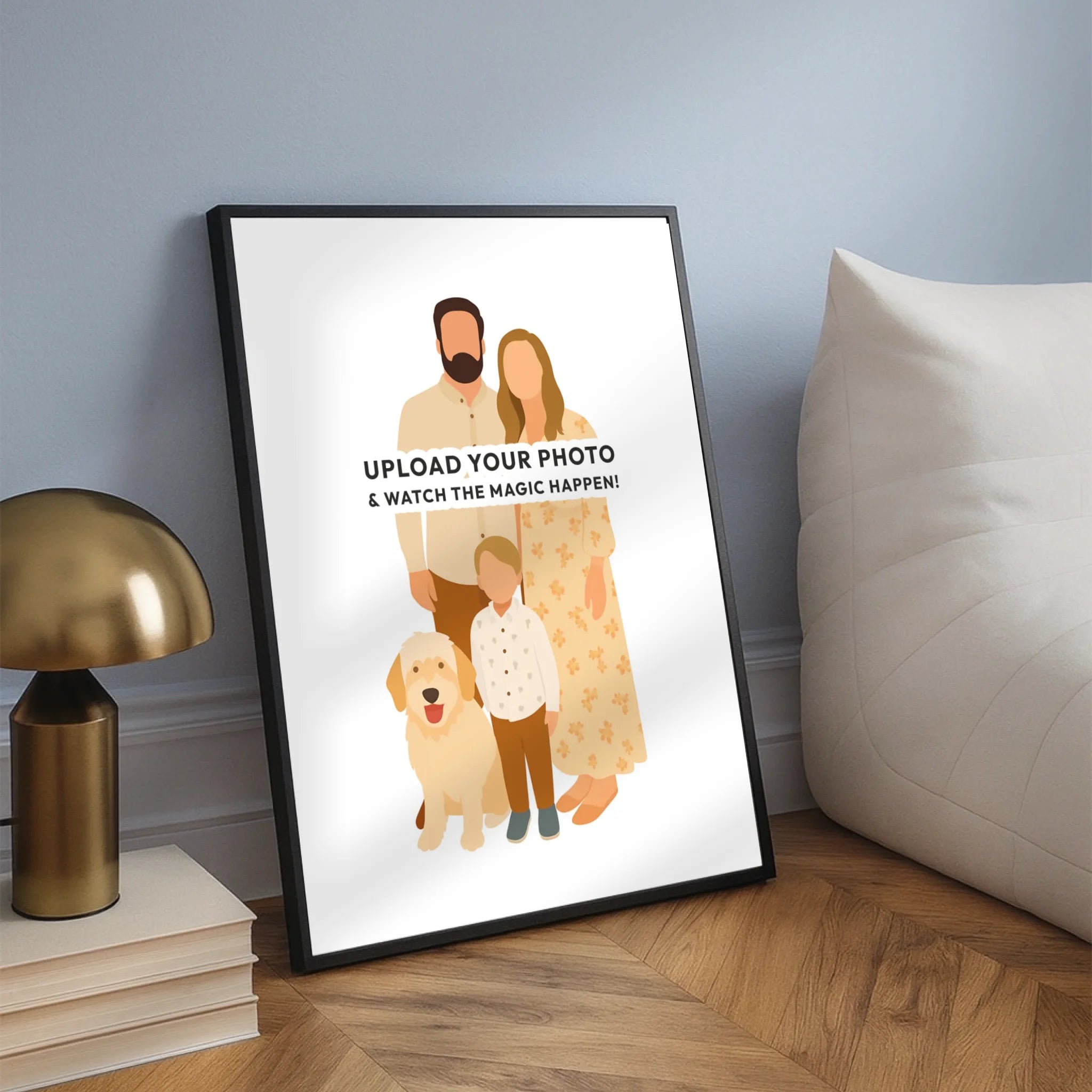 Minimal artwork - Your photo as a minimal illustration