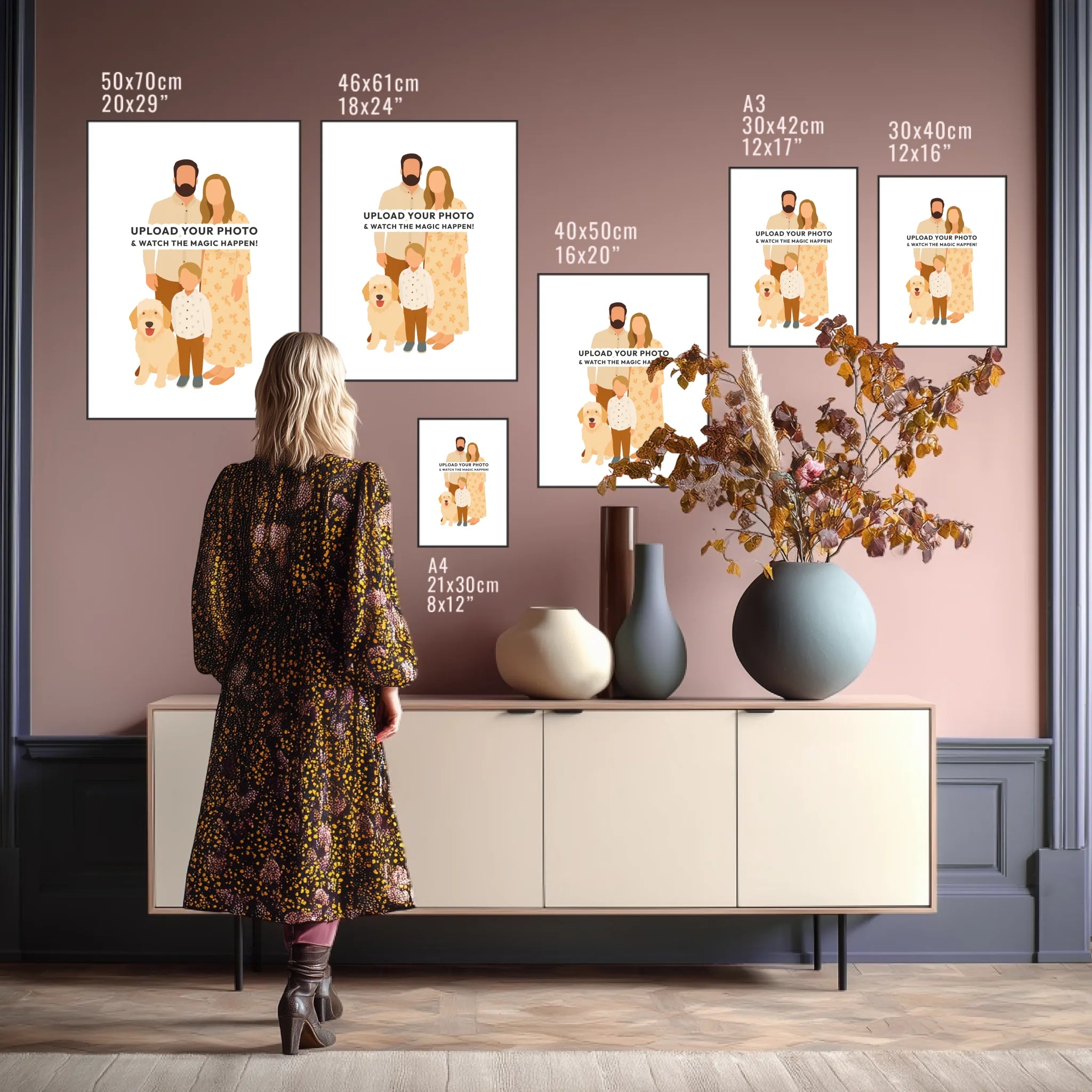 Minimal artwork - Your photo as a minimal illustration