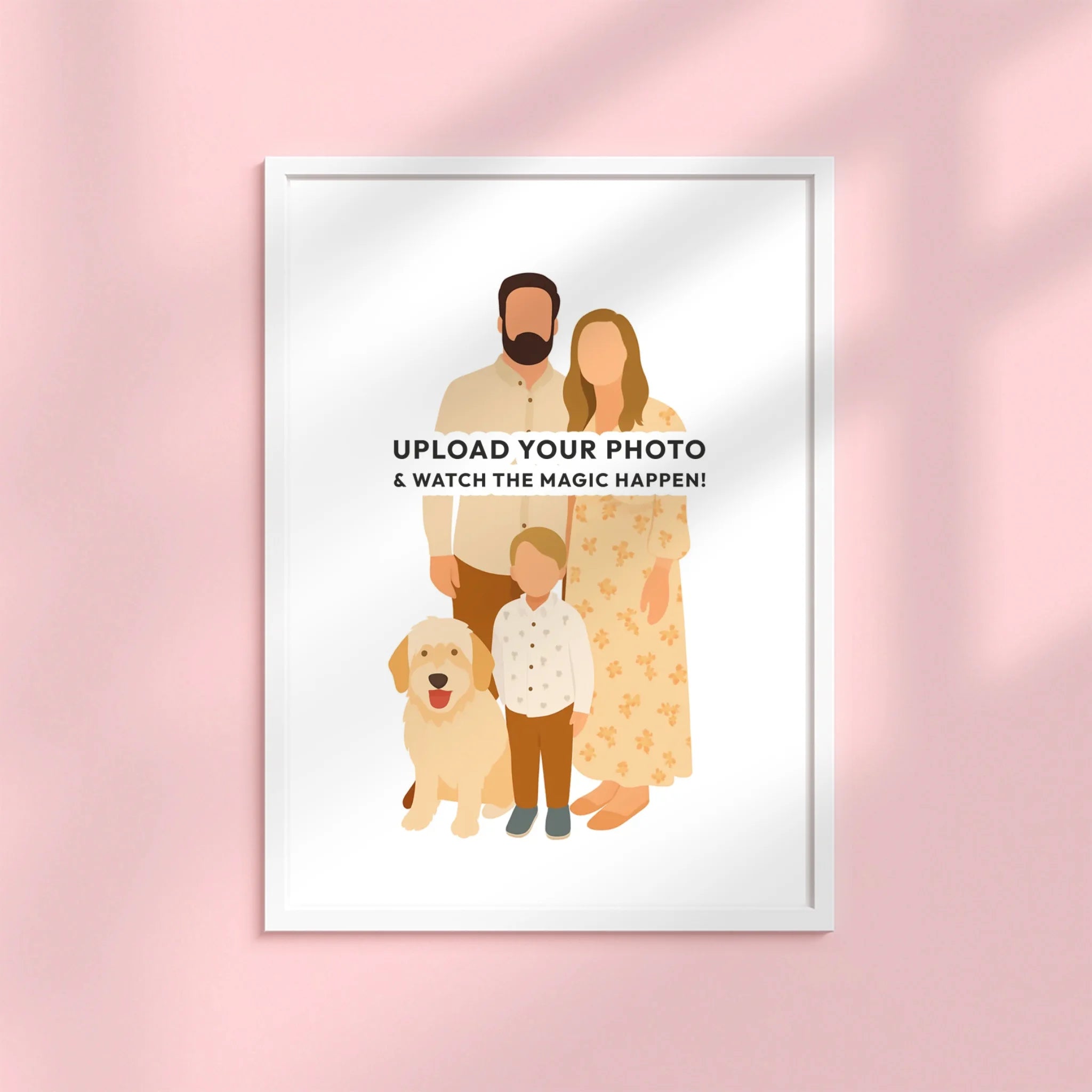 Minimal artwork - Your photo as a minimal illustration