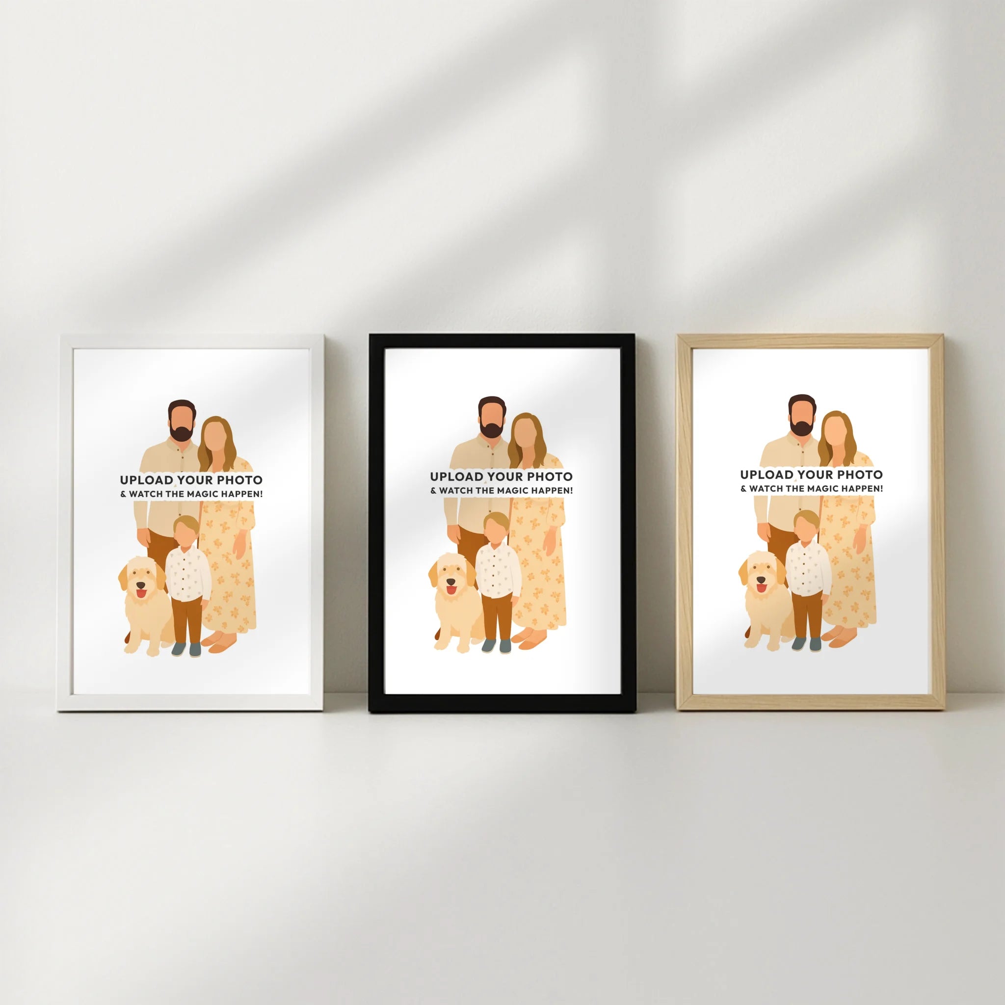 Minimal artwork - Your photo as a minimal illustration