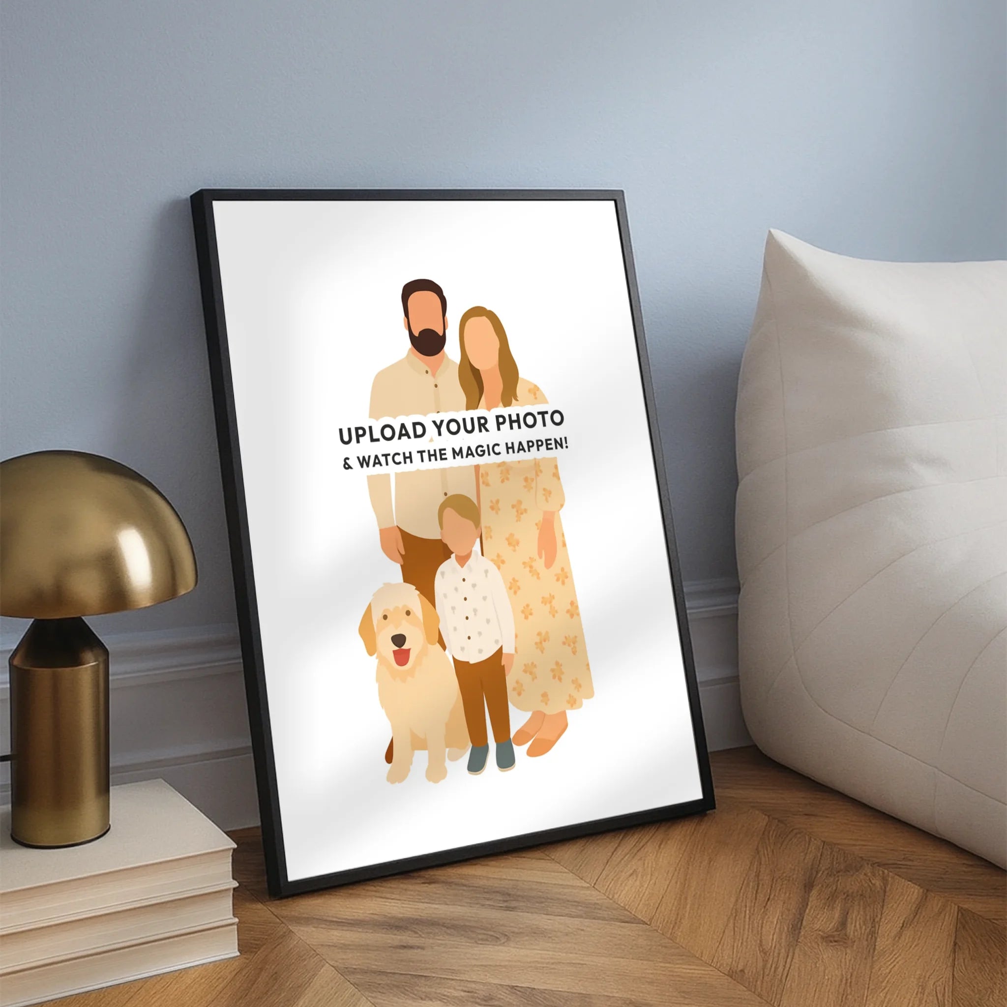 Minimal artwork - Your photo as a minimal illustration